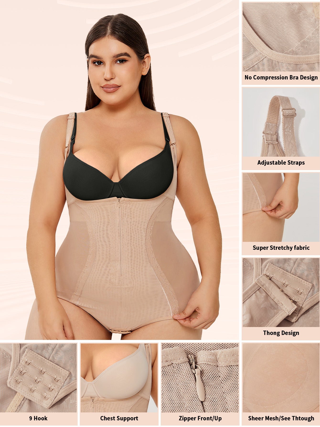 CoreSculpt Tummy Control Bodysuit