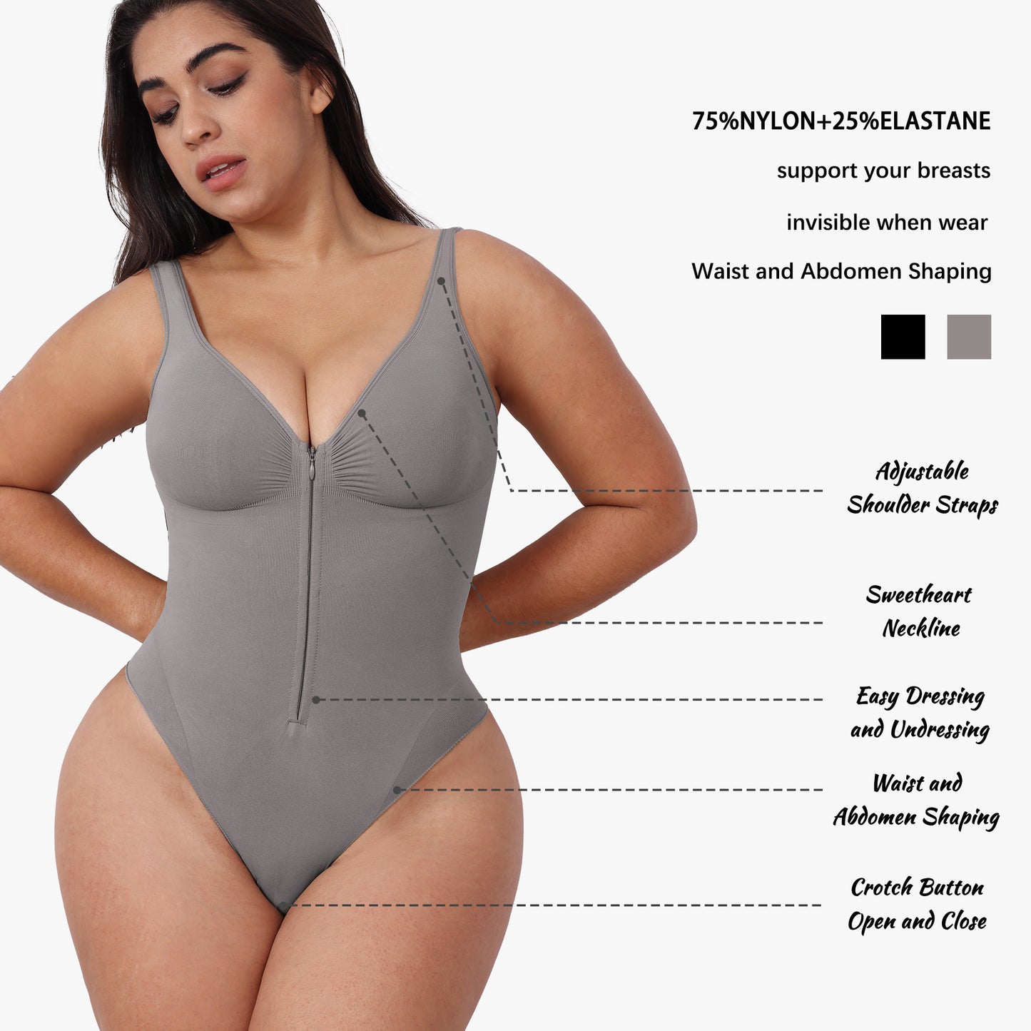 RecoveryForm Zipper Shaper