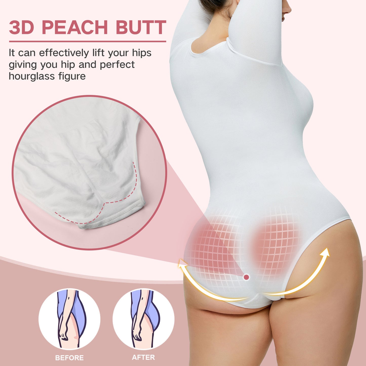 SculptFlex Long Sleeve Bodysuit