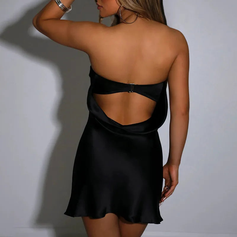 Silk Noir Strapless